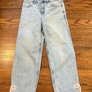 Abercrombie Kids Light Blue Straight Leg Jeans